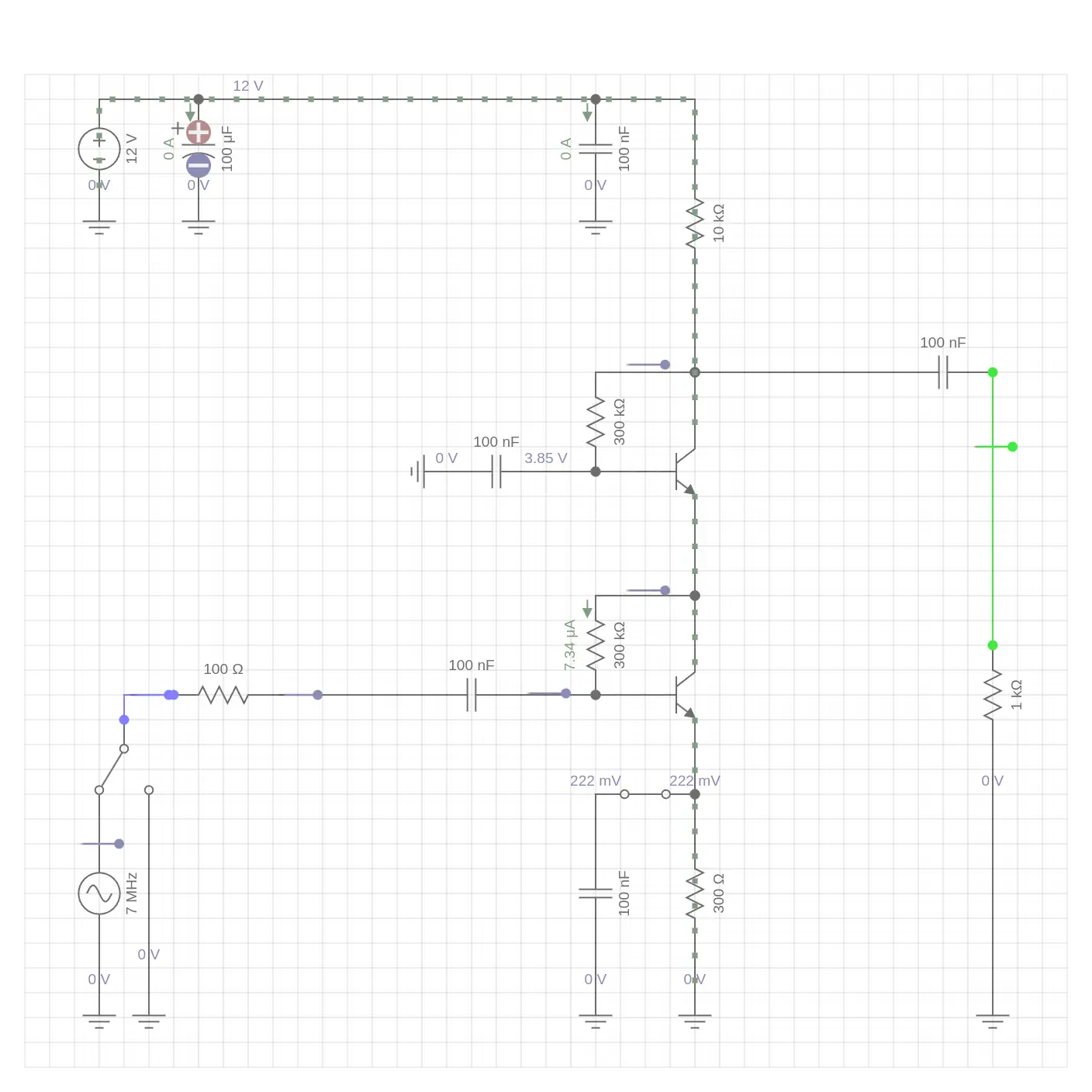 cascode circuit diagram