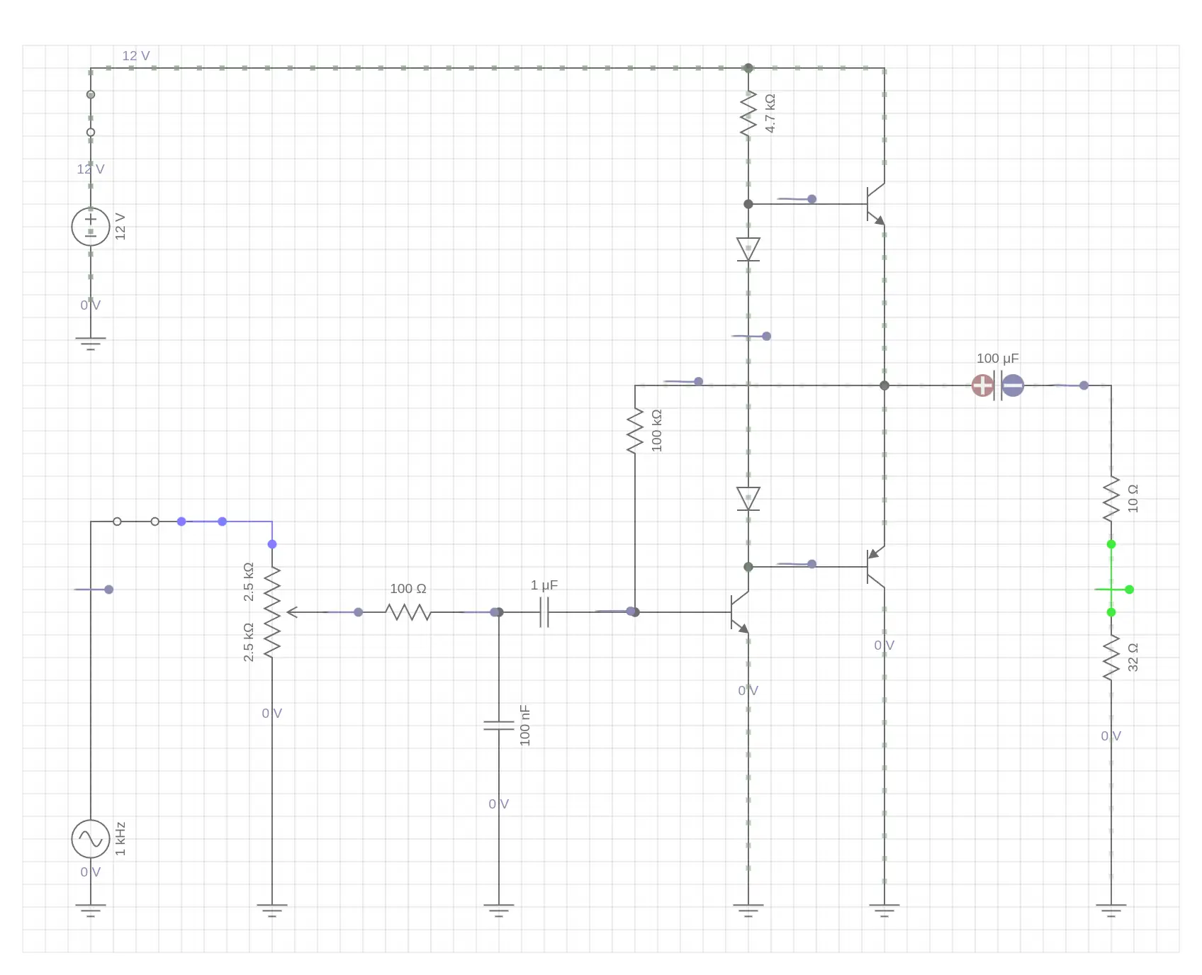 low power push pull amp