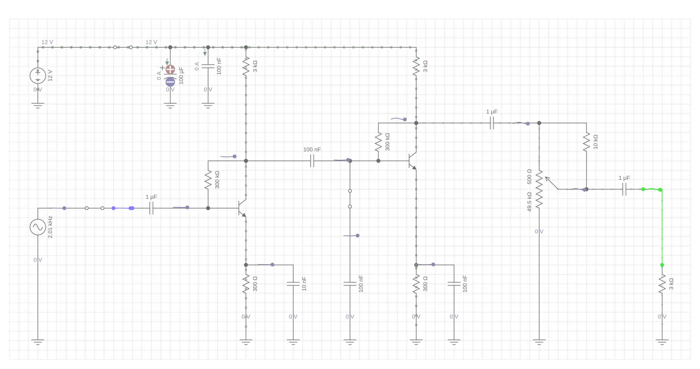 the preamp circuit